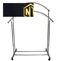 GIÀN TREO QUẦN ÁO HÌNH CUNG BẰNG INOX TIỆN LỢI